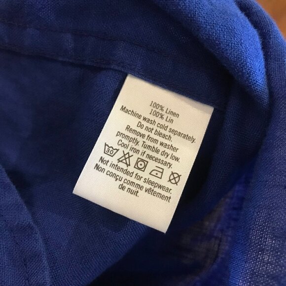 Janie and Jack linen shirt - Picture 4 of 4